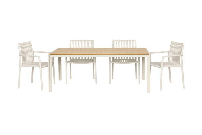 Hagestol Wien sandy grey - Sunlife